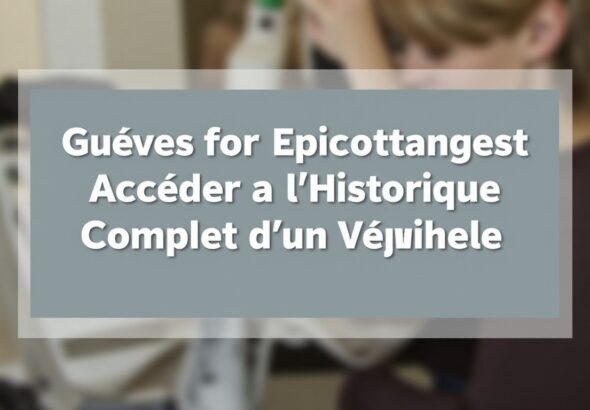Histovec Gratuit : Guide Pratique pour Accéder à l'Historique Complet d'un Véhicule