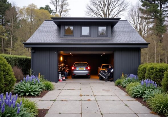 Maison mitoyenne via le garage : atouts et impact sur la valeur immobilière